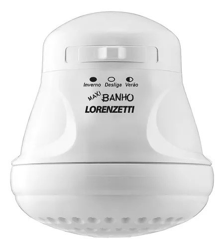 Ducha Chuveiro Lorenzetti Maxi Banho 110v 5500w Cor Branco Potência 5500 W
